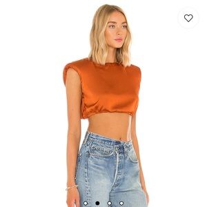 Revolve super down rust top
